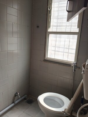 Bathroom in 3 BHK Apartment at Madhav Residency, Aundh – for Rent