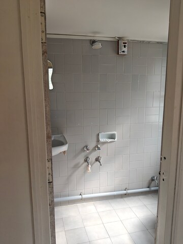 Bathroom in 3 BHK Apartment at Madhav Residency, Aundh – for Rent