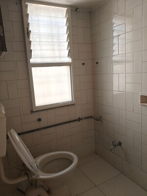 Bathroom in 3 BHK Apartment at Madhav Residency, Aundh – for Rent