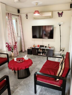 Living Room in 2 BHK Apartment at Bandra West – for Rent