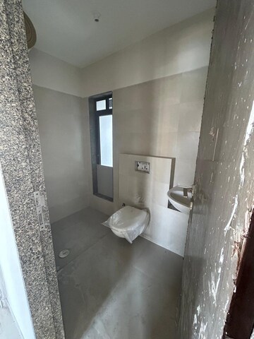 Bathroom in 1.5 BHK Apartment at Kanakia Spaces Zen World, Kanjurmarg East – for Rent