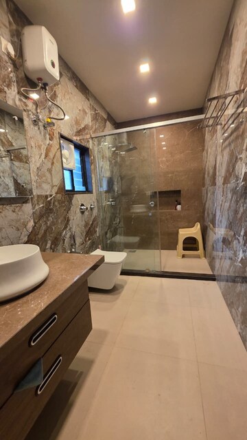 Attached Bathroom in 5 BHK Villa at Sindhu Bhavan Road – for Rent