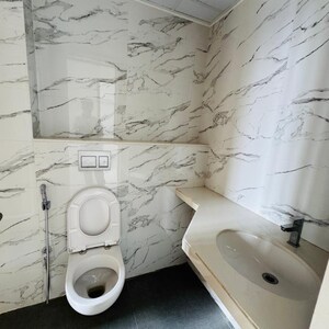 Bathroom in 2 BHK Apartment at Lodha Upper Thane, Mankoli – for Rent