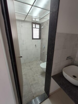 Bathroom in 2 BHK Apartment at Wadgaon Sheri – for Rent