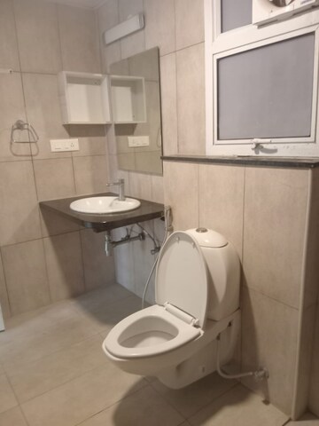 Bathroom in 2 BHK Apartment at Prestige Lakeside Habitat, Varthur – for Rent