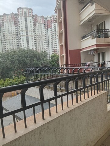 Balcony in 2 BHK Apartment at Prestige Lakeside Habitat, Varthur – for Rent