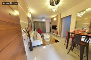 Living Room in 1 BHK Apartment at Ajmera Lugaano, Yelahanka – for Rent