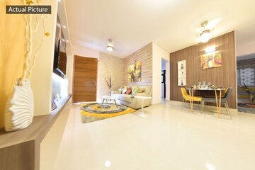 Living Room in 1 BHK Apartment at Ajmera Lugaano, Yelahanka – for Rent