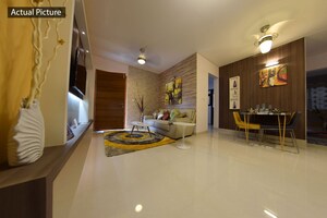 Living Room in 1 BHK Apartment at Ajmera Lugaano, Yelahanka – for Rent