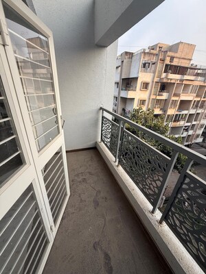 Balcony in 2 BHK Apartment at Kamal Elanza, Wakad – for Rent