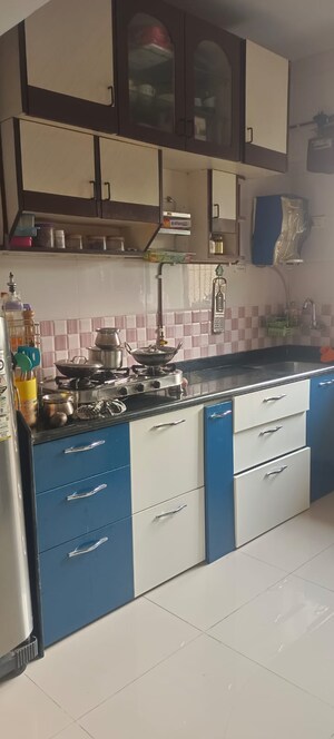 Kitchen in 3 BHK Apartment at Haware Tiara, Kharghar – for Sale
