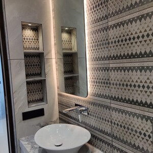 Bathroom in 4 BHK Apartment at Lodha World One, Worli – for Sale