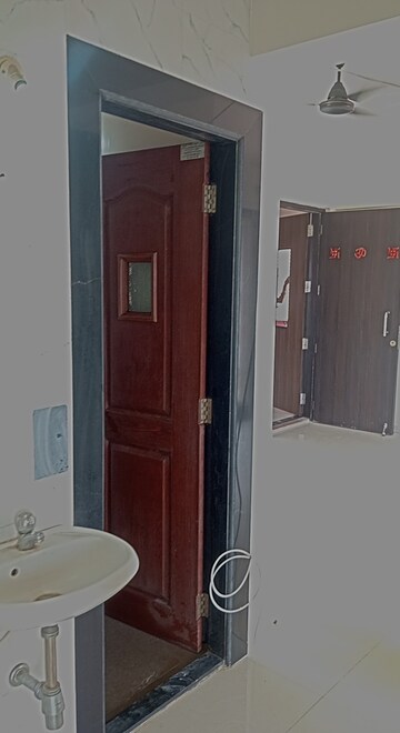 Bathroom in 2 BHK Apartment at Vijay Residency Thane, Ghodbunder Road – for Rent