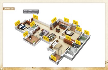 Floor Plan in 1 RK Apartment at Keshav Nagar – for Sale