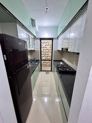 Kitchen in 2 BHK Apartment at Lodha Palava City Lakeshore Greens, Dombivli East – for Rent