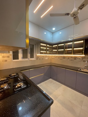 Kitchen in 3 BHK Apartment at Prestige Tranquil, Kokapet – for Rent