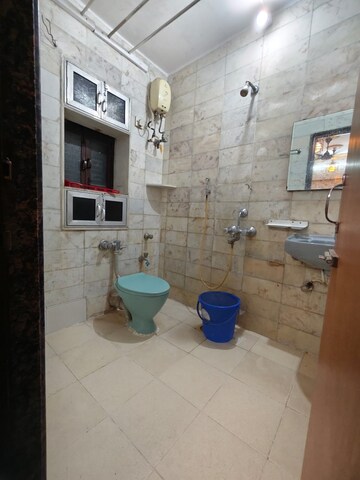 Bathroom in 2 BHK Apartment at Kaveri CHS Mumbai, Chembur – for Rent