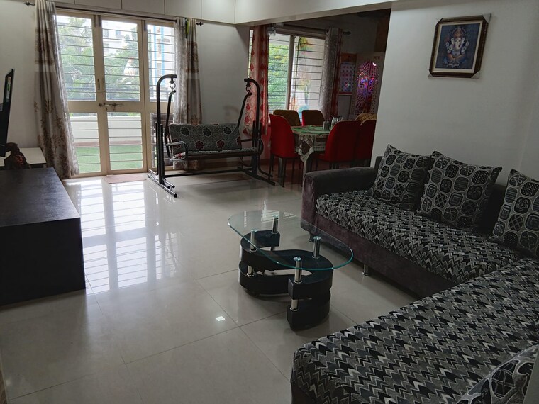 Living Room, pimple saudagar 2 Bedroom 1100 Sq.Yd. Apartment In Pimple Saudagar Pune 9562447