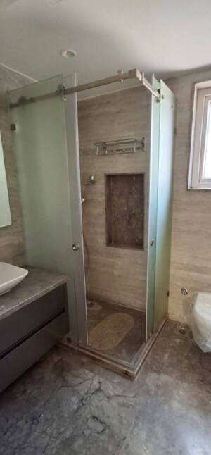 Attached Bathroom in 3 BHK Builder Floor at Greater Kailash I – for Rent