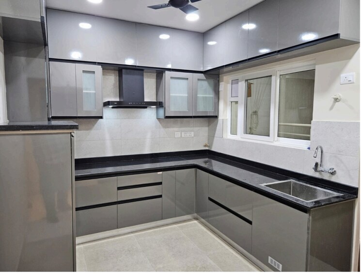 Kitchen, prestige-beverly-hills 3 Bedroom 1796 Sq.Ft. Apartment In Kokapet Hyderabad 9562626