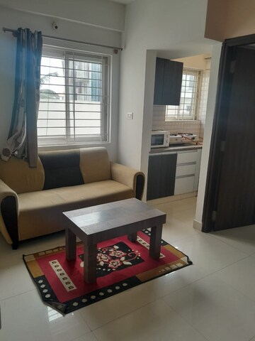 Living Room in 1 BHK Builder Floor at Koramangala – for Rent