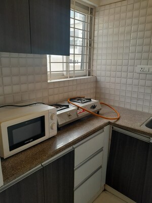 Kitchen in 1 BHK Builder Floor at Koramangala – for Rent