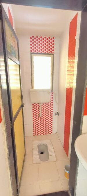 Bathroom in 2 BHK Apartment at Gokuldham Complex Virar, Virar West – for Sale