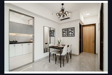 Living Room in 1 BHK Apartment at LnT Veridian, Powai – for Sale