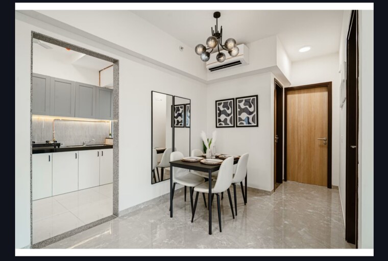 Living Room, lnt-veridian 1 Bedroom 382 Sq.Ft. Apartment In Powai Mumbai 9562679