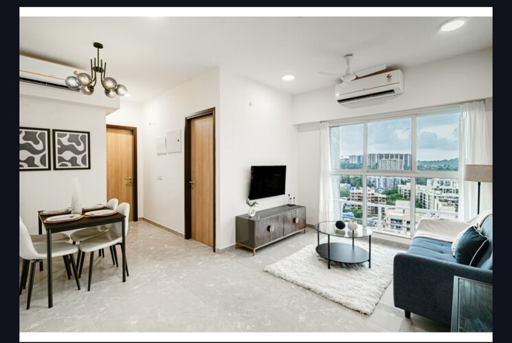 Living Room, lnt-veridian 1 Bedroom 382 Sq.Ft. Apartment In Powai Mumbai 9562679