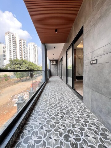 Balcony in 4 BHK Builder Floor at Ansal API Esencia, Sector 67 – for Sale