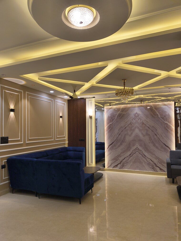 Living Room, sector 85 3 Bedroom 2200 Sq.Ft. Builder Floor In Sector 85 Faridabad 9562809