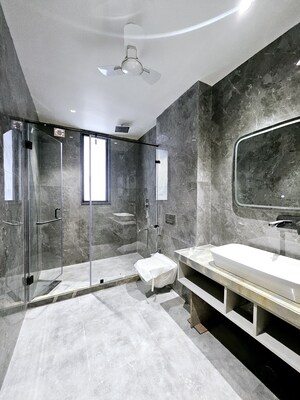 Attached Bathroom in 4 BHK Builder Floor at Sushant Lok I – for Sale