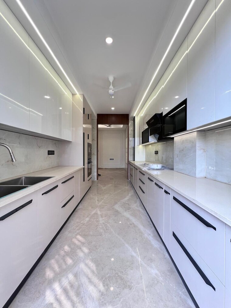 Kitchen, ansal-api-esencia 4 Bedroom 2600 Sq.Ft. Builder Floor In Sector 67 Gurgaon 9562789