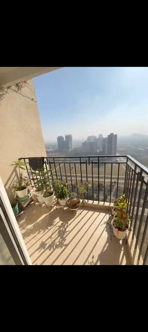 Balcony in 3 BHK Apartment at ATS Happy Trails, Sector 10 Greater Noida – for Rent