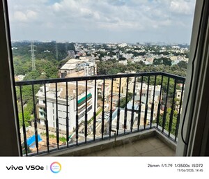 Balcony in 3 BHK Apartment at NCC Nagarjuna Meadows, Yelahanka – for Rent