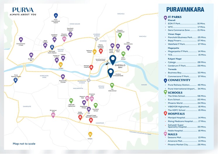 Map Location, keshav nagar 2 Bedroom 928 Sq.Ft. Apartment In Keshav Nagar Pune 9562996