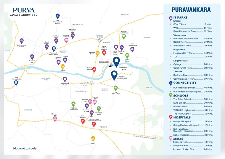 Map Location, keshav nagar 2 Bedroom 928 Sq.Ft. Apartment In Keshav Nagar Pune 9562996
