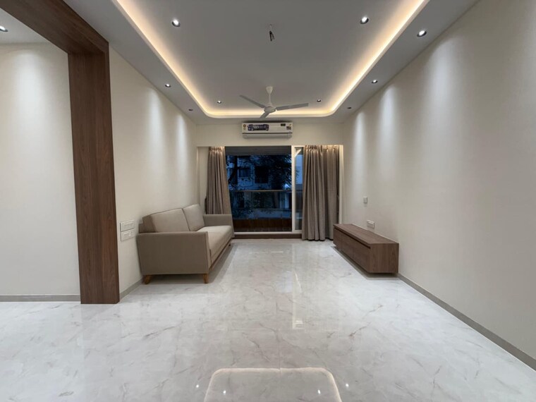 Living Room, harshail-emerald 3 Bedroom 1044 Sq.Ft. Apartment In Malad East Mumbai 9563003