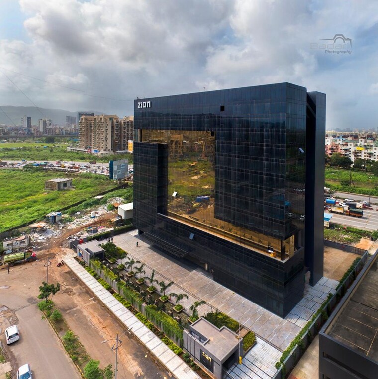 Exterior View, mahaavir-zion Commercial Office Space 7000 Sq.Ft. In Kharghar Sector 10 Navi Mumbai 9563798
