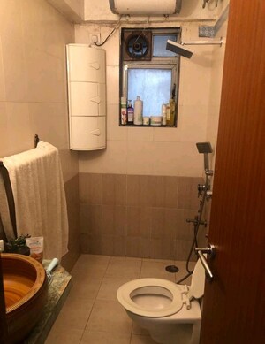 Bathroom in 2 BHK Apartment at Bandra West – for Rent