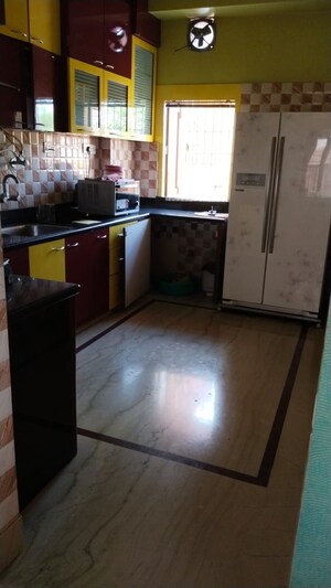 Kitchen in 6+ BHK Independent House at Chinar Park – for Sale