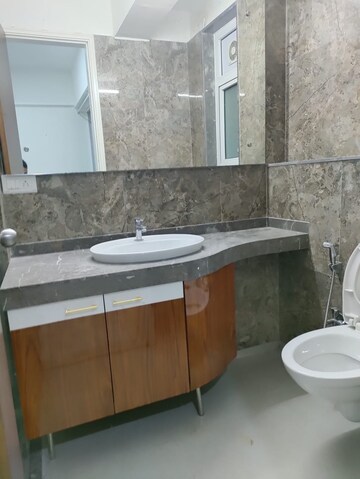 Bathroom in 2 BHK Apartment at L&T Crescent Bay T2, Parel – for Rent