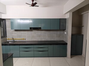 Kitchen in 3 BHK Apartment at Gala Orchid Sky, Shela – for Rent