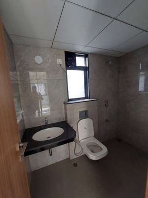 Bathroom in 3 BHK Apartment at Godrej Urban Park, Chandivali – for Rent