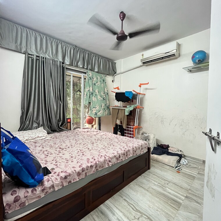 Bedroom, brahmand-phase-8 1 Bedroom 555 Sq.Ft. Apartment In Kiran Mill Colony Thane 9563945