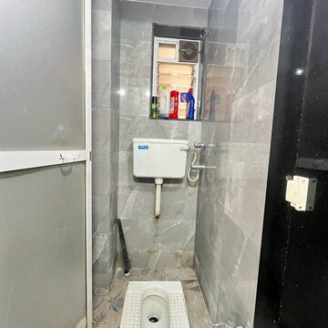 Bathroom in 1 BHK Apartment at Brahmand Phase 8, Kiran Mill Colony – for Sale