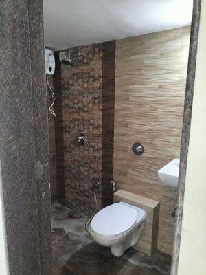 Bathroom in 2 BHK Apartment at Vardhman Gardens, Balkum Pada – for Rent
