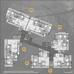 Master Plan in 3 BHK Apartment at Sarena Iris Prime, Ramprastha Greens – for Sale