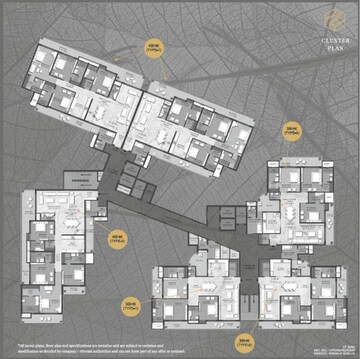 Master Plan in 3 BHK Apartment at Sarena Iris Prime, Ramprastha Greens – for Sale